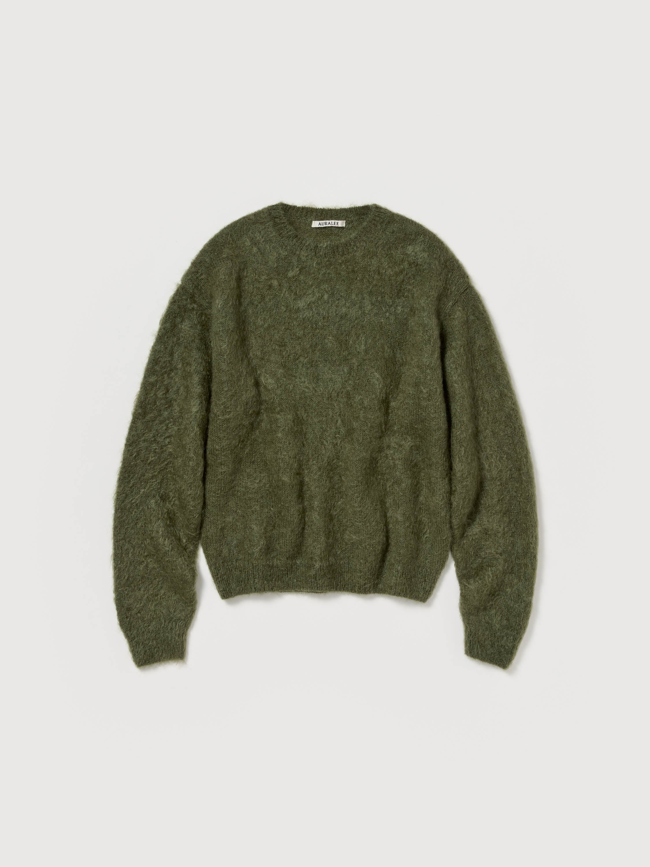 トップス AURALEE BRUSHED SUPER KID MOHAIR KNITP/O Brushed Super Kid Mohair Knit P/O | Garmentory