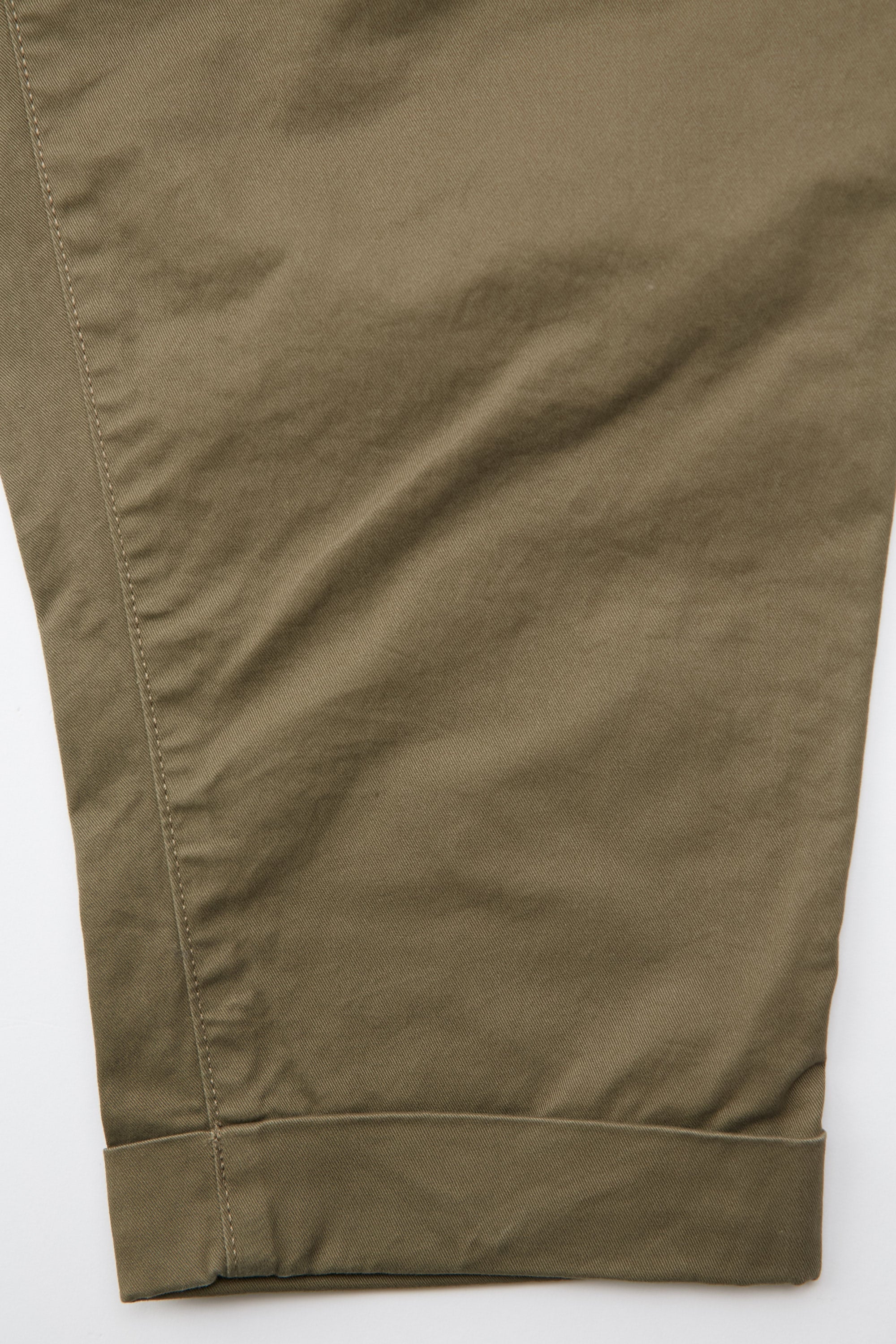 Beams Plus 2 Pleats Twill - Olive