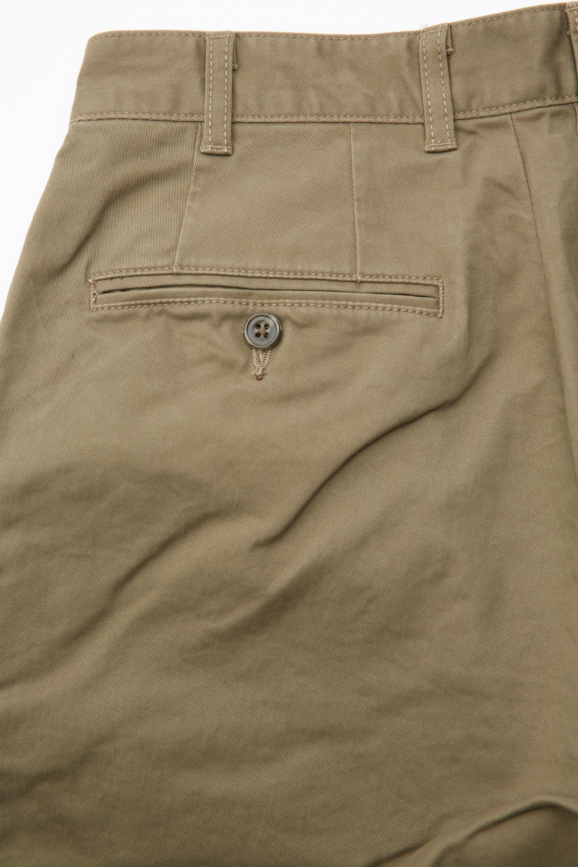 Beams Plus 2 Pleats Twill - Olive