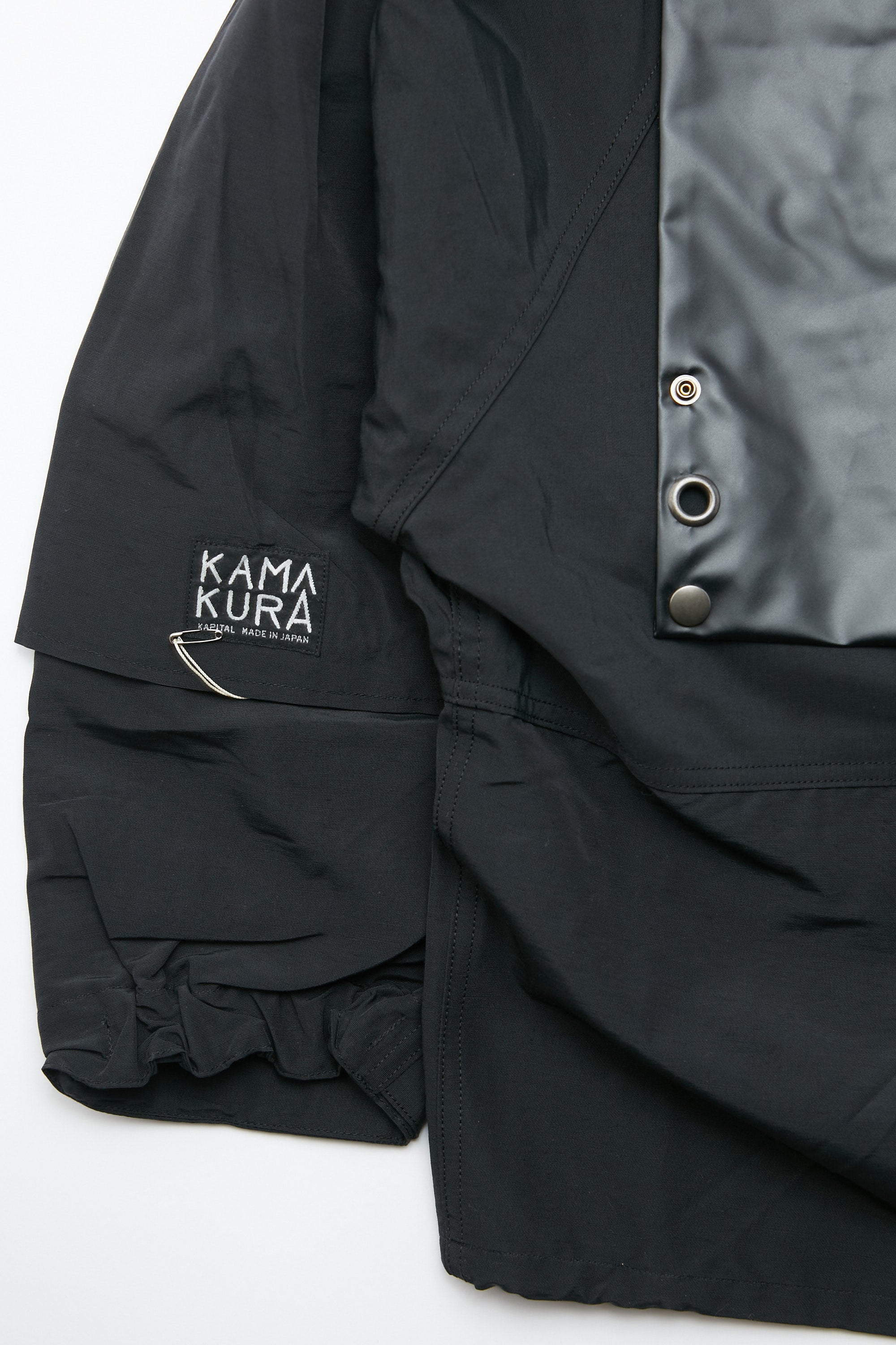 Kapital 60/40 Cloth Kamakura Anorak Blouson - Black – Totem Brand Co.