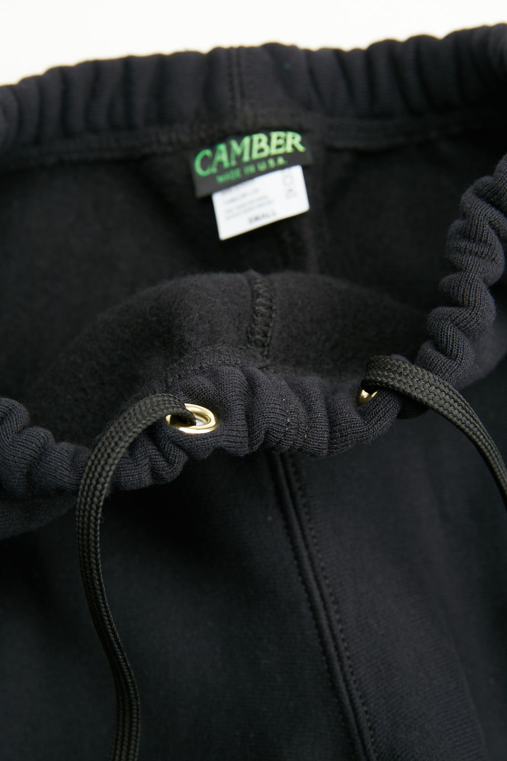 Camber Cross-Knit Heavyweight Sweat Pant - Black