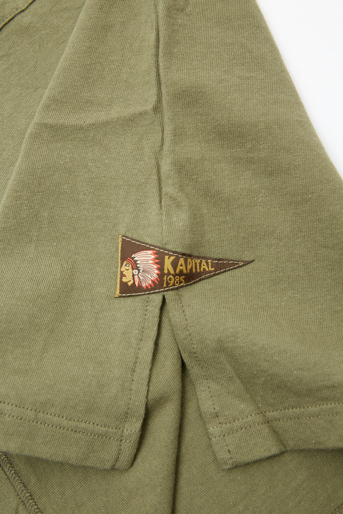 Khaki Kapital TORAMI-T Totem Brand 20/- (4 Jersey FLAGS) – -