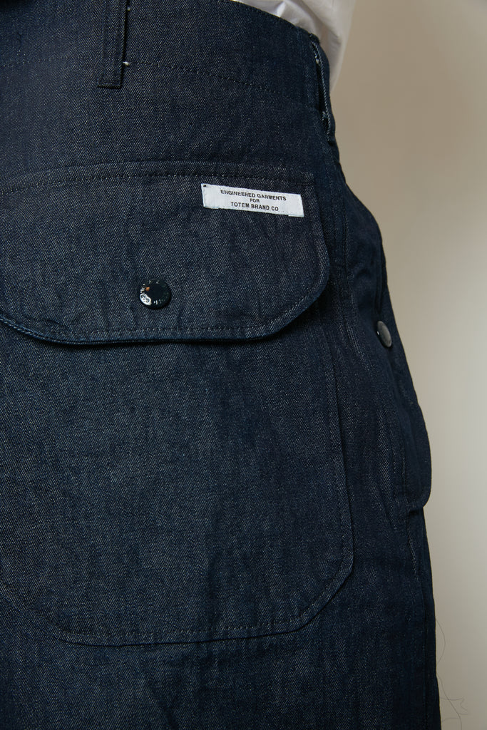 Engineered Garments x Totem EXCLUSIVE Over Pant - Indigo Industrial 8oz  Denim