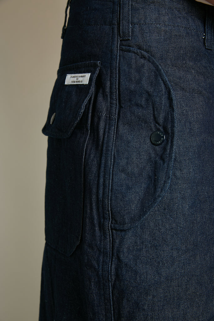 Engineered Garments x Totem EXCLUSIVE Over Pant - Indigo Industrial 8oz  Denim