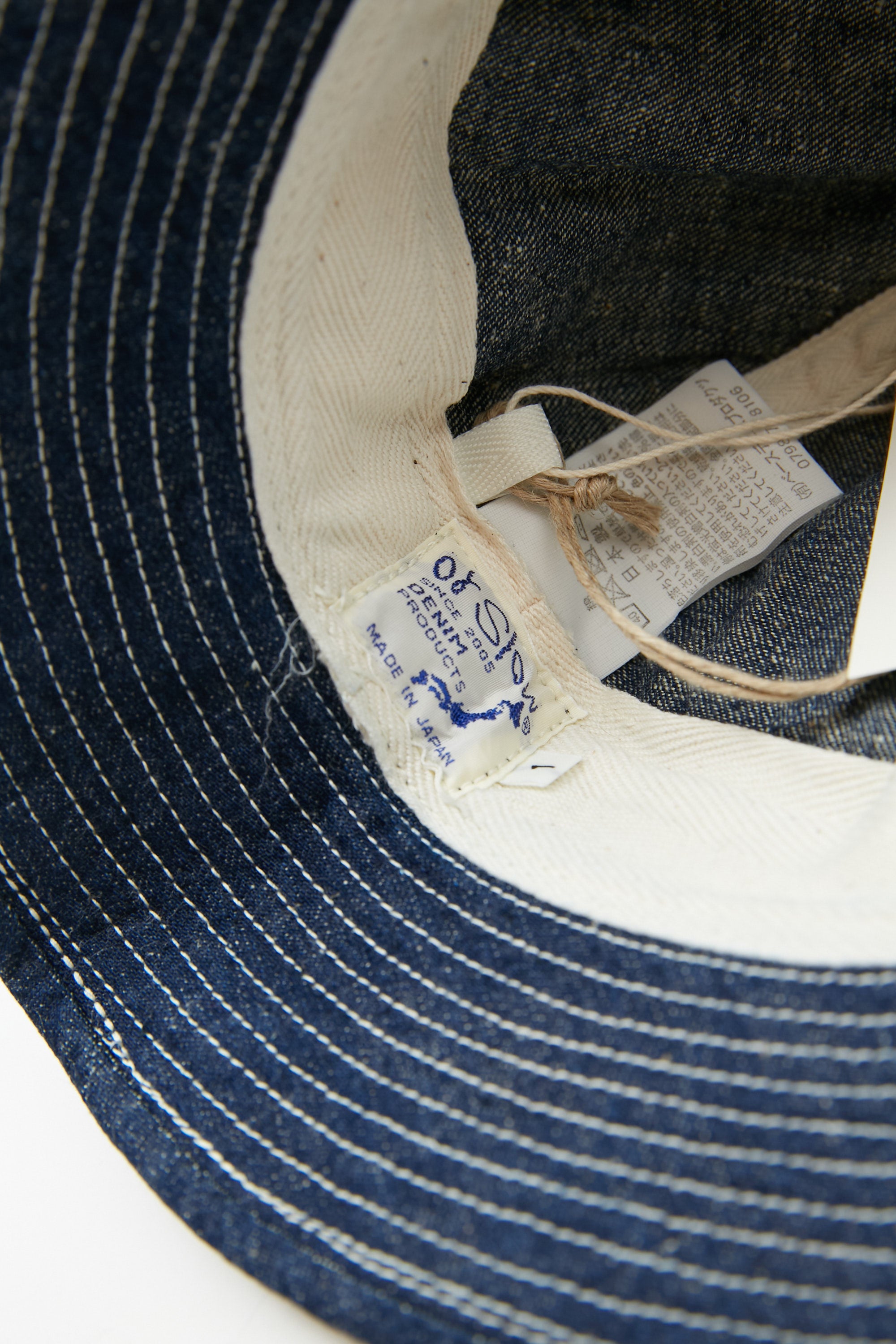 orSlow US Navy Hat Denim - One Wash – Totem Brand Co.