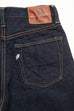 Pure Blue Japan OG-019 Men's Woven 14oz Organic Jeans + Recycled Denim Relaxed Tapered Wash - Indigo x Brown