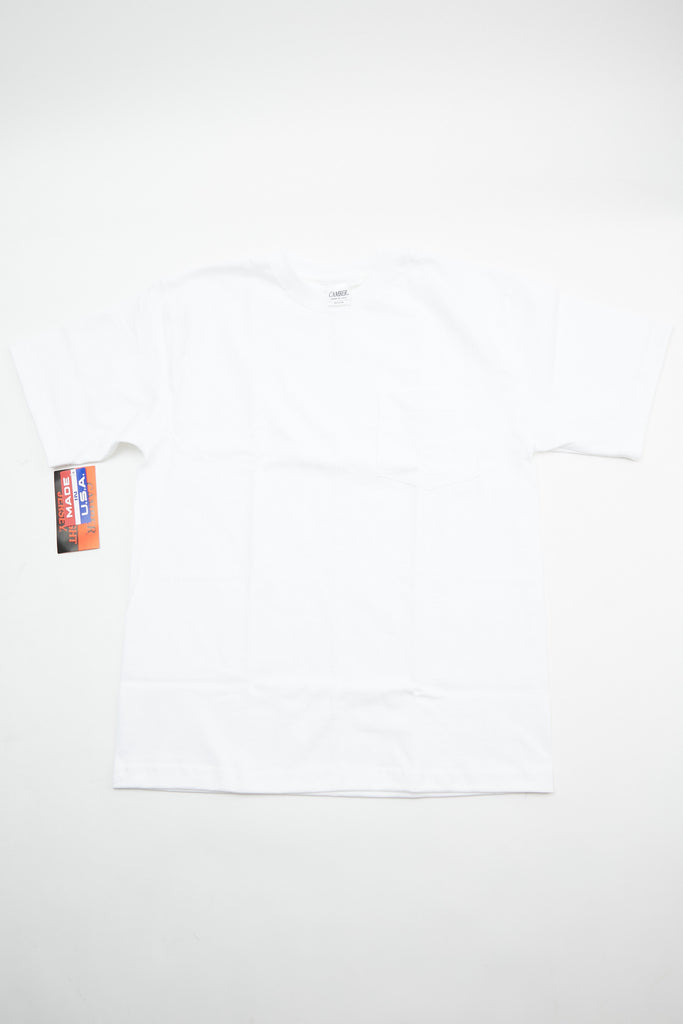 Camber Max Weight Heavyweight Pocket T-Shirt #302 - White