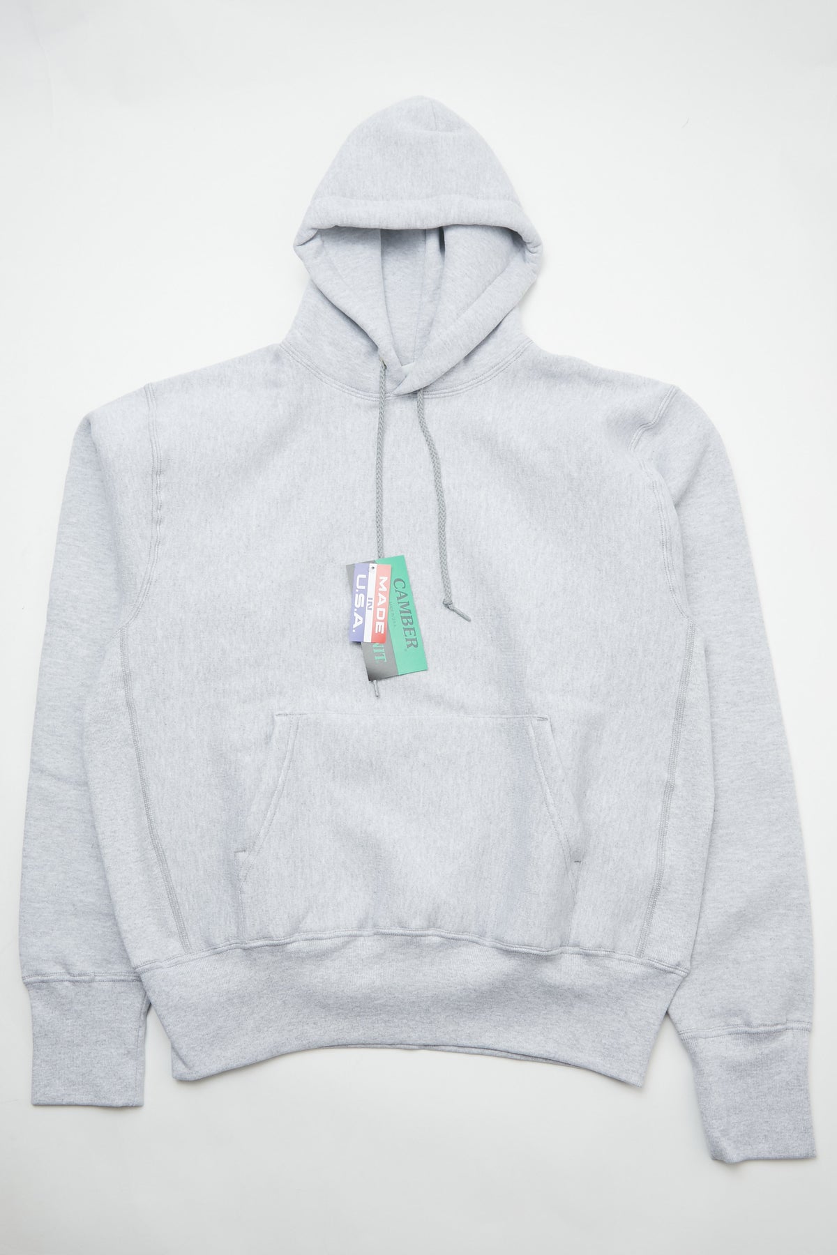 Camber #232 Cross-Knit Heavyweight Pullover Hooded Sweatshirt 