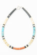 Multicolor Heishi Bracelet by Gerard & Mary Calabaza - Mother of Pearl Gold Lip - West Coast