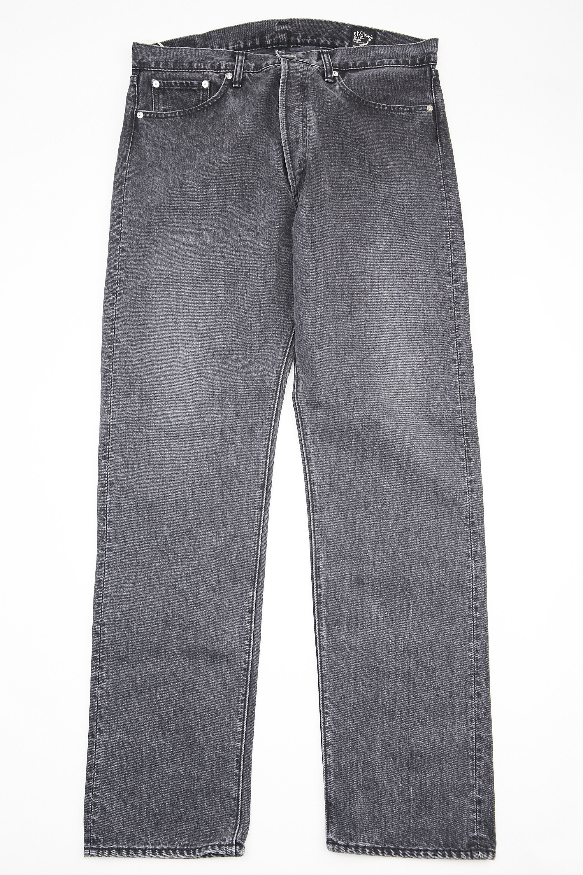 Orslow 105 90'S BLACK DENIM - STONE WASH – Totem Brand Co.