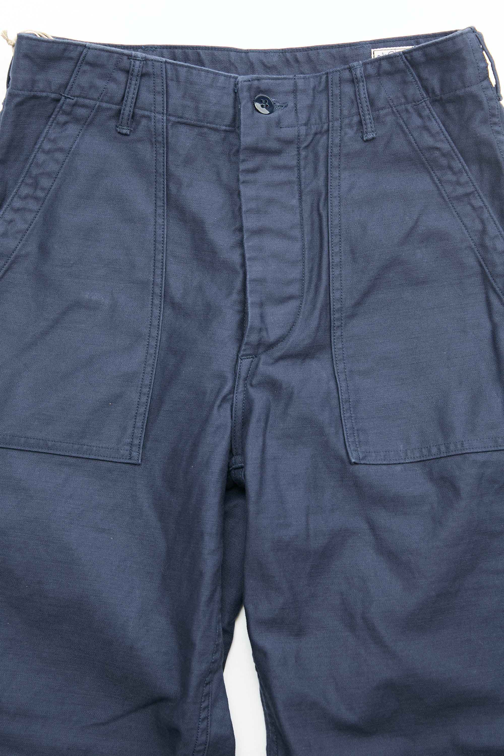 Orslow X Totem EXCLUSIVE Regular Fit Fatigue Pants - Navy Reverse Cott ...