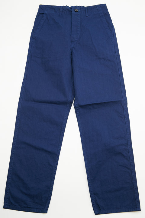 Orslow FRENCH WORK PANTS (Unisex) - Blue