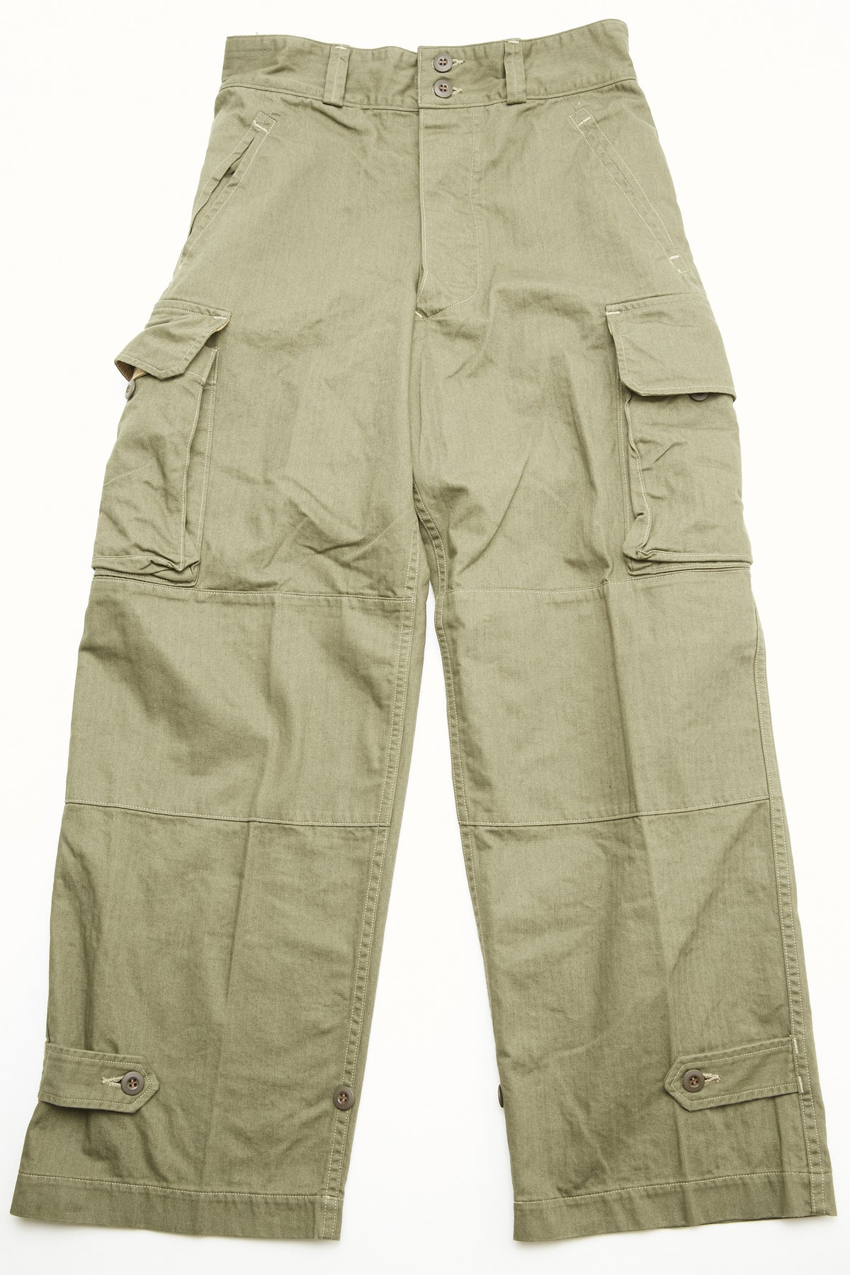orSlow M-47 FRENCH ARMY CARGO PANTS (UNISEX) - Army Green – Totem 