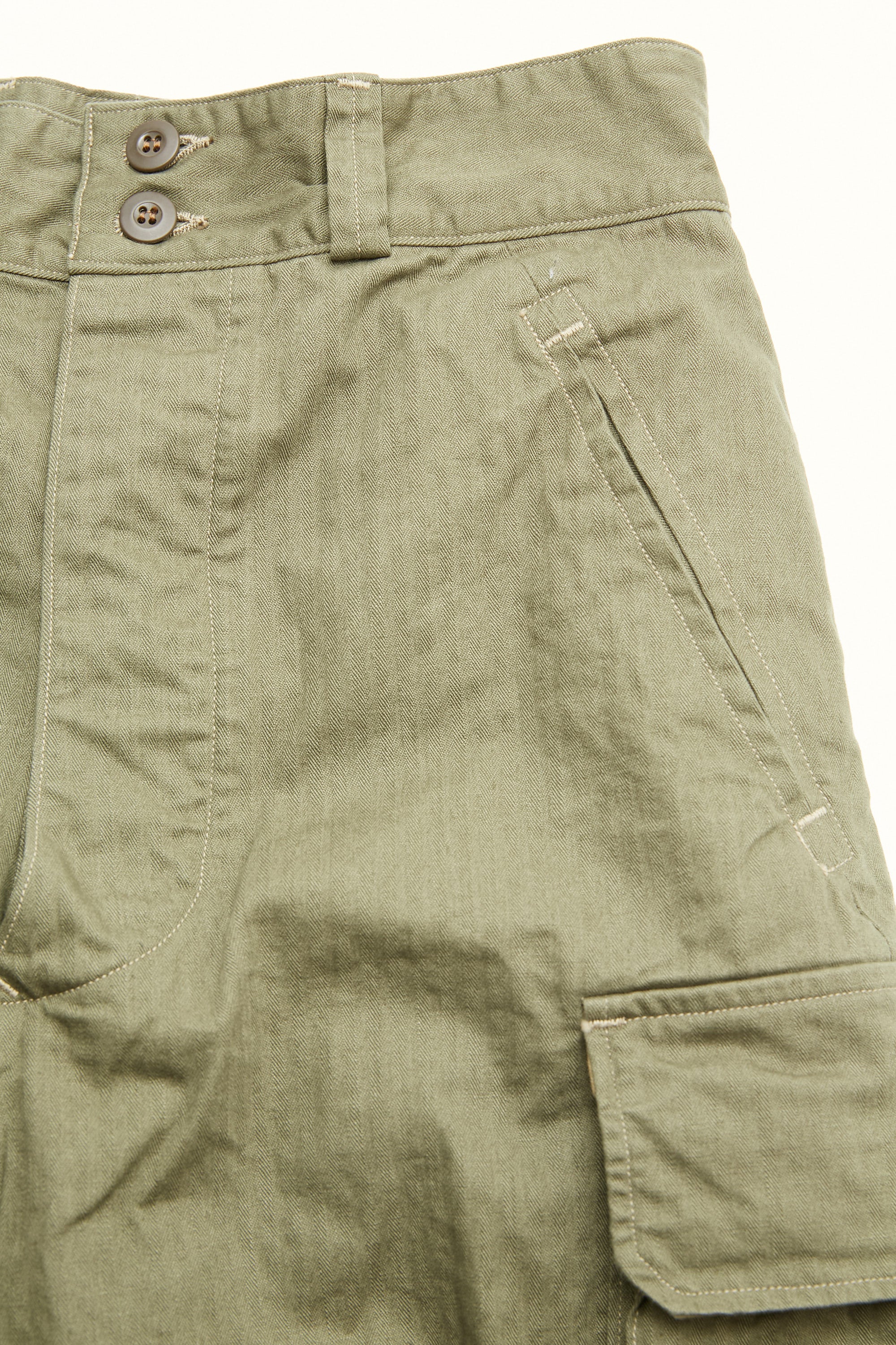 orSlow M-47 FRENCH ARMY CARGO PANTS (UNISEX) - Army Green - 1