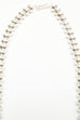 Sterling Silver Navajo Pearls Necklace by Lyle Secatero