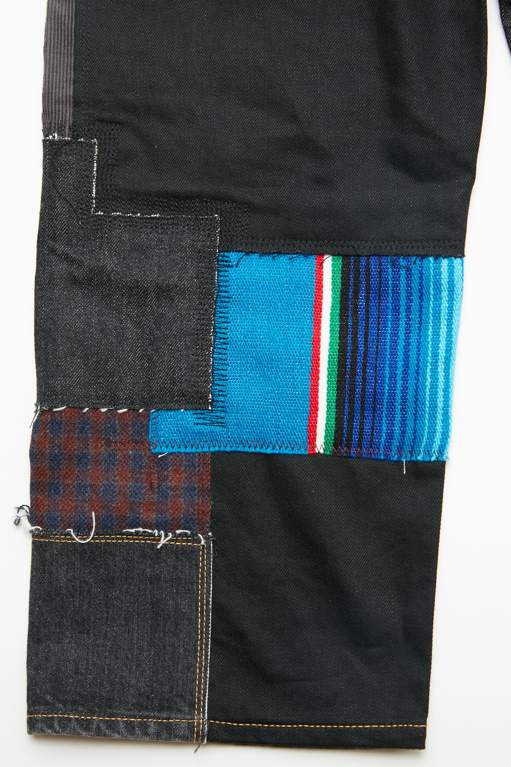 JUNYA WATANABE MAN cotton selvedge denim garment treated x multi 