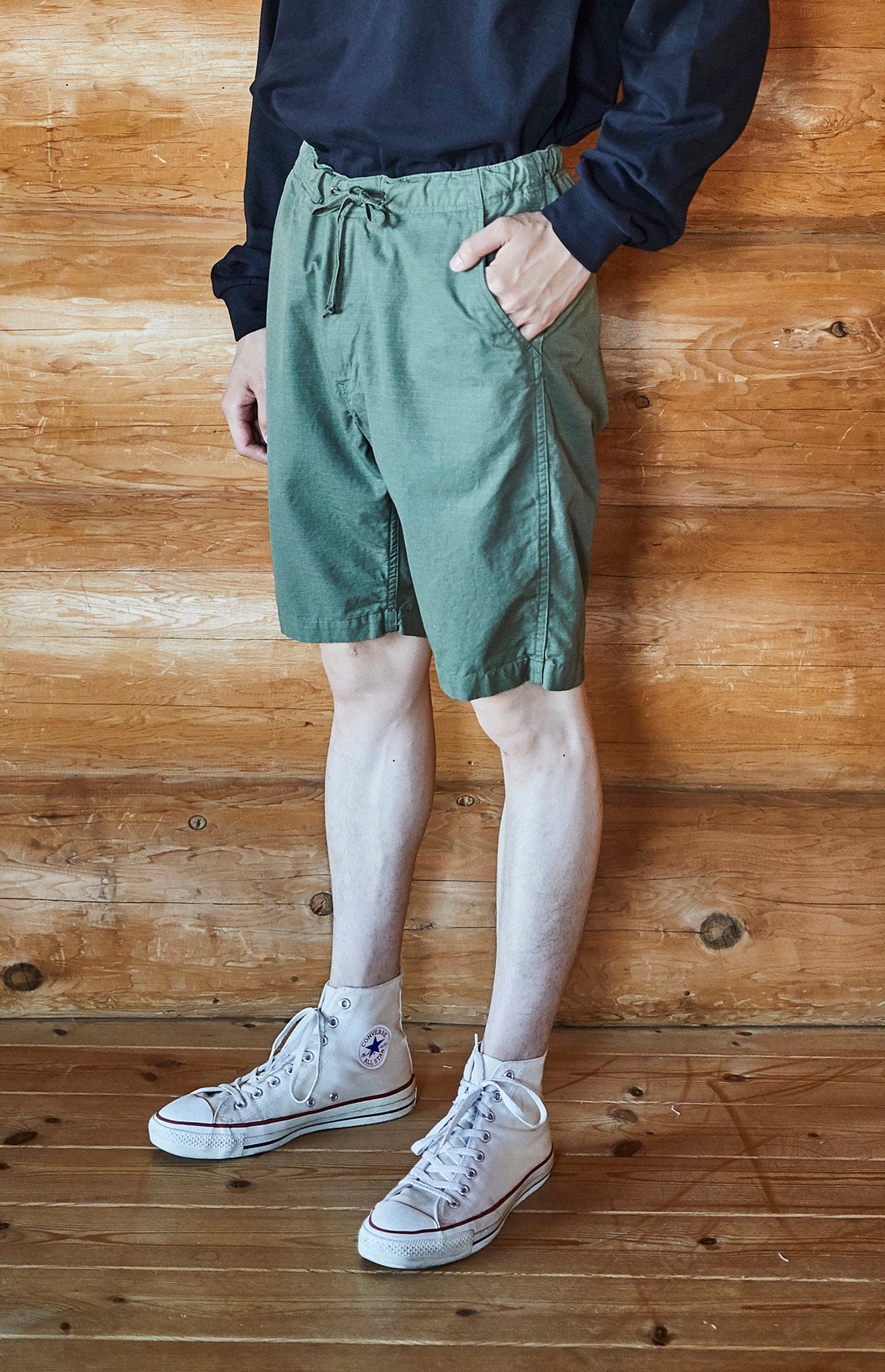 orSlow New Yorker Shorts - Army Green