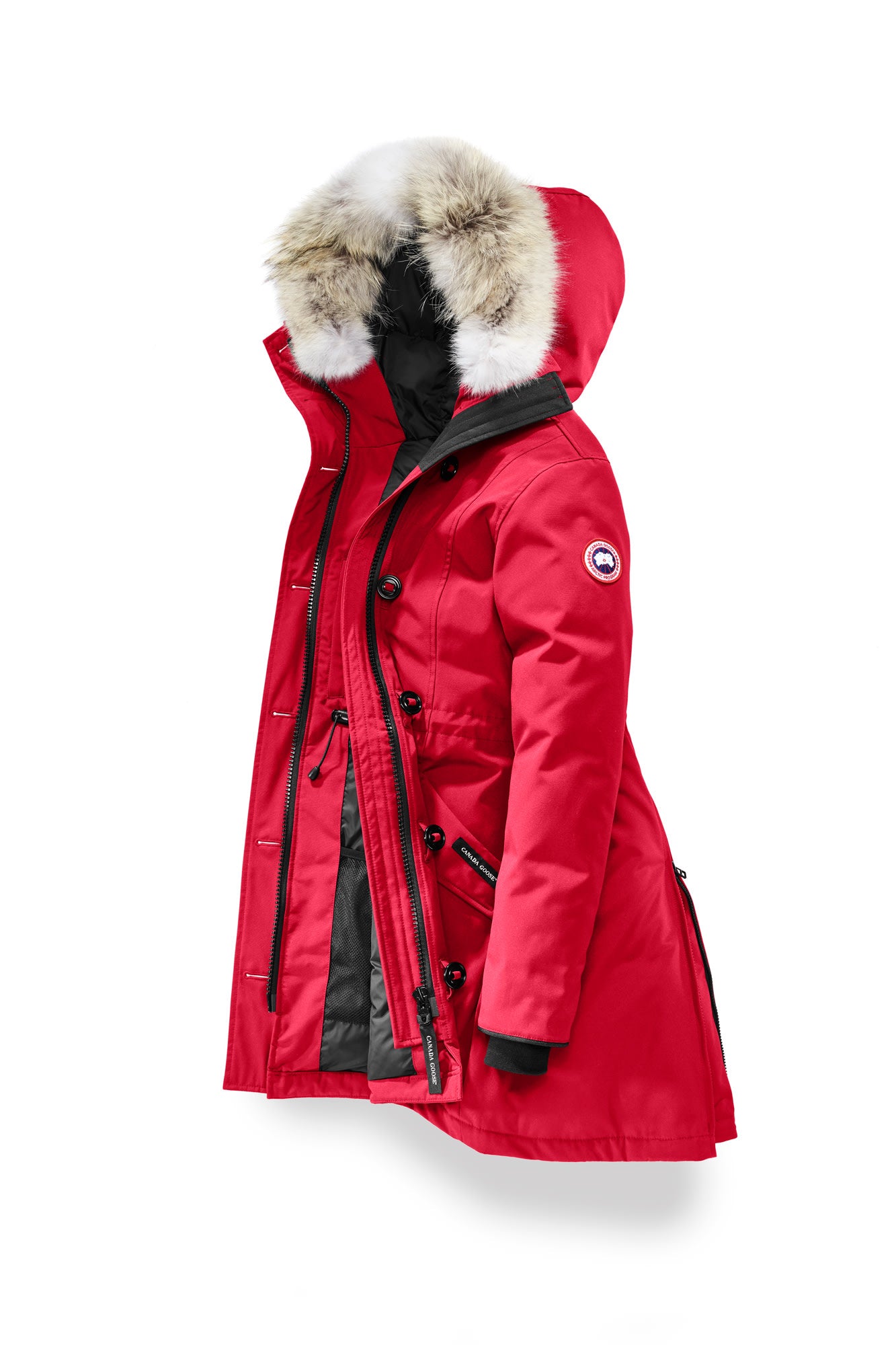 Uva abeja presentación CANADA GOOSE WOMEN'S ROSSCLAIR PARKA with Fur - Red – Totem Brand Co.