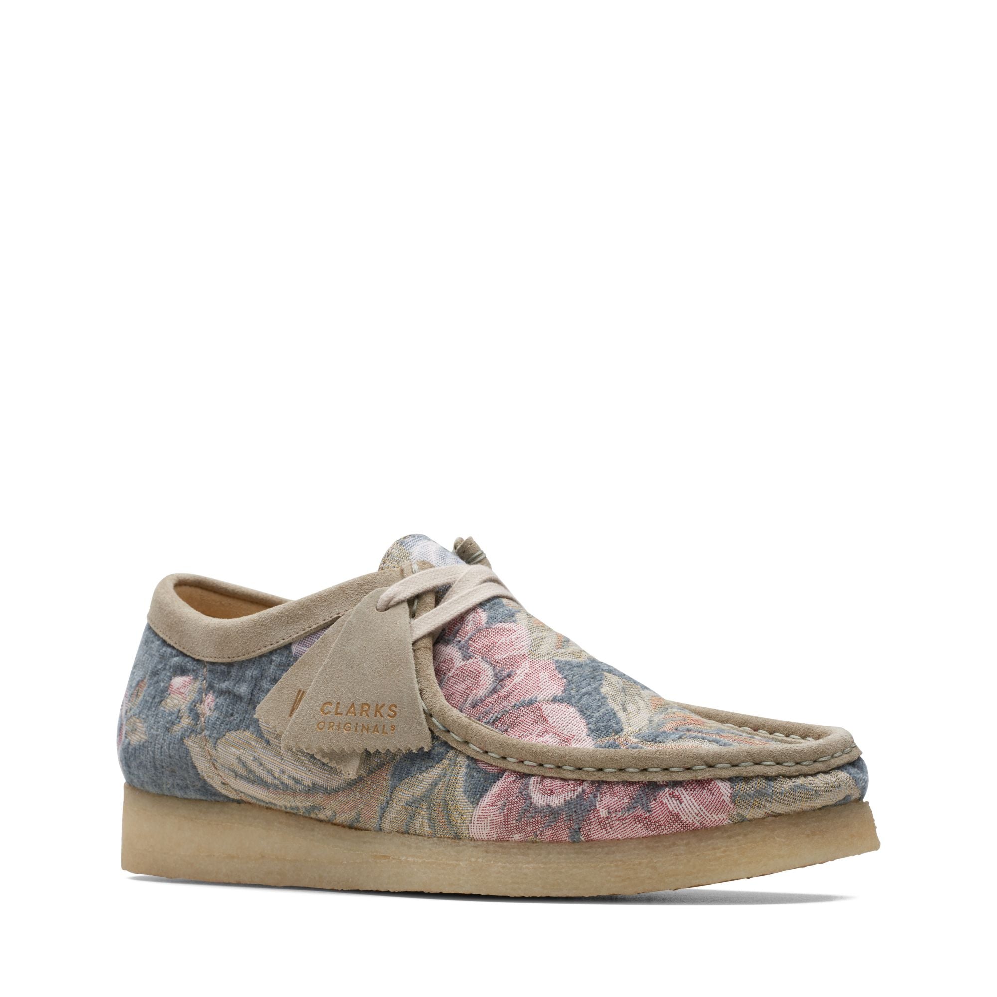 Clarks Men's Wallabee - Grey Floral