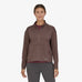 Patagonia Women's Pack Out Pullover - Black X-Dye