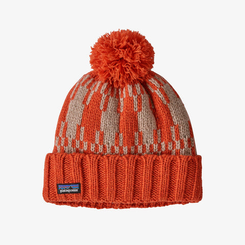 Patagonia Snowbelle Beanie - Nordic Cabin Knit: Paintbrush Red