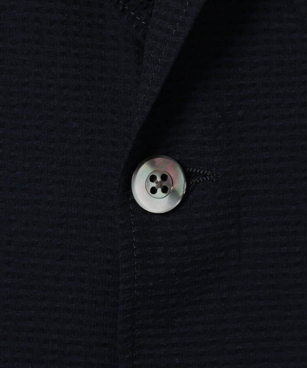 Beams Plus | 3B Jacket Seersucker | Navy Solid – Totem Brand Co.