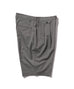 Beams Plus 2 Pleats Shorts Wool Tropical - Grey
