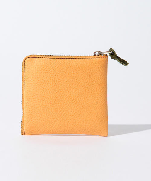 Beams Plus Double Zip Wallet - Tan/Olive (SS26) – Totem Brand Co.