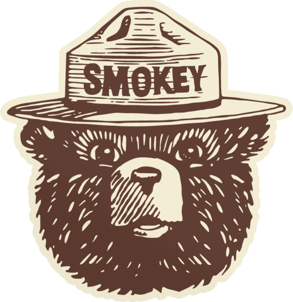 The Landmark Project Smokey Logo Sticker