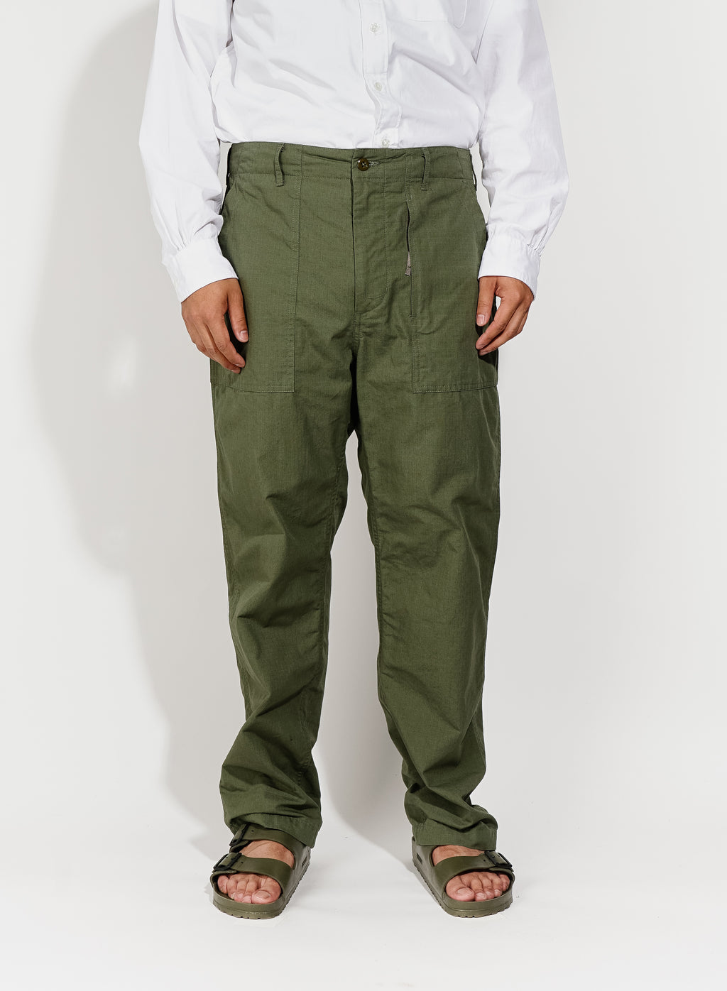 Engineered Garments Fatigue Pant - Olive Cotton Ripstop – Totem