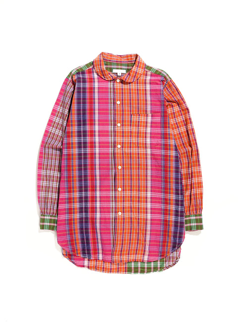 Engineered Garments Rounded Collar Shirt - Multi Color Cotton