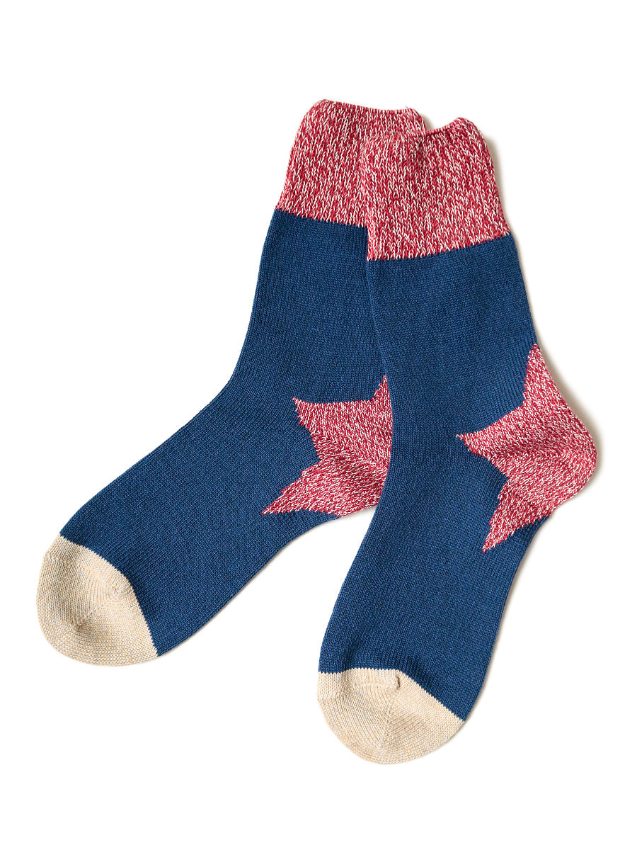 Kapital 96 heels Apollo socks - Blue