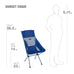 Helinox Sunset Chair - Blue Block