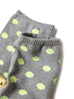 Kapital 96 HAPPY HEEL dot socks - Grey