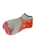 Kapital 96 Yarns Bandana Heel Ankle Socks - Gray x Enji