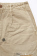 Kapital Katsuragi High Waisted NIME Pants (Lumber Jack Damaged) - Beige