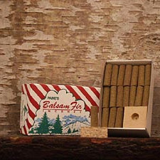 Paine's Incense Balsam Fir Logs & Holder - Totem Brand Co.