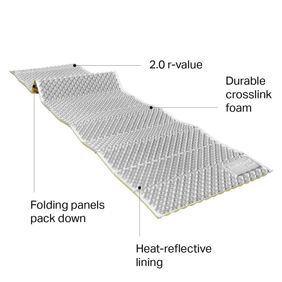 Therm-A-Rest Z Lite SOL™ Sleeping Pad - Regular - Blue/Silver