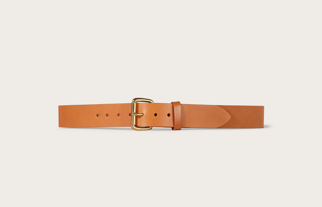 Filson 1-1/2" Leather Belt (Tan)