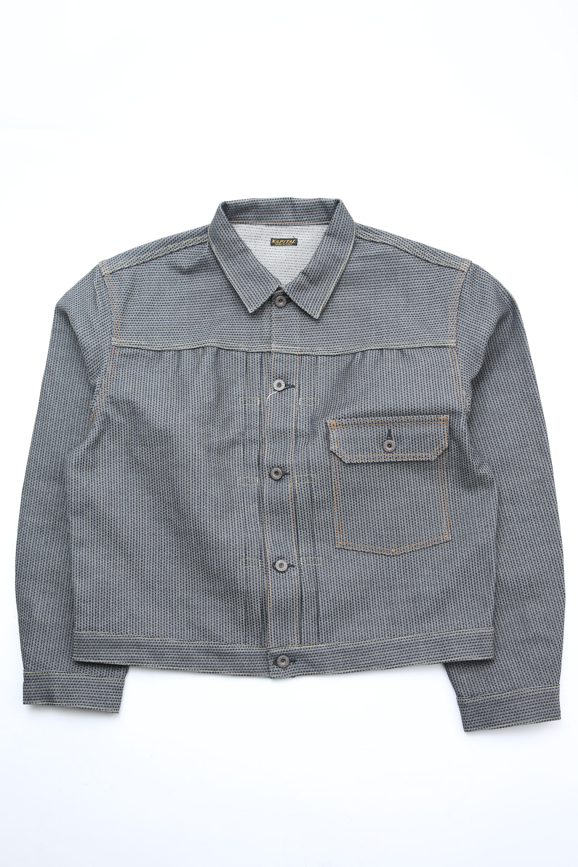 Kapital CENTURY DENIM 1ST JACKET - N7S – Totem Brand Co.