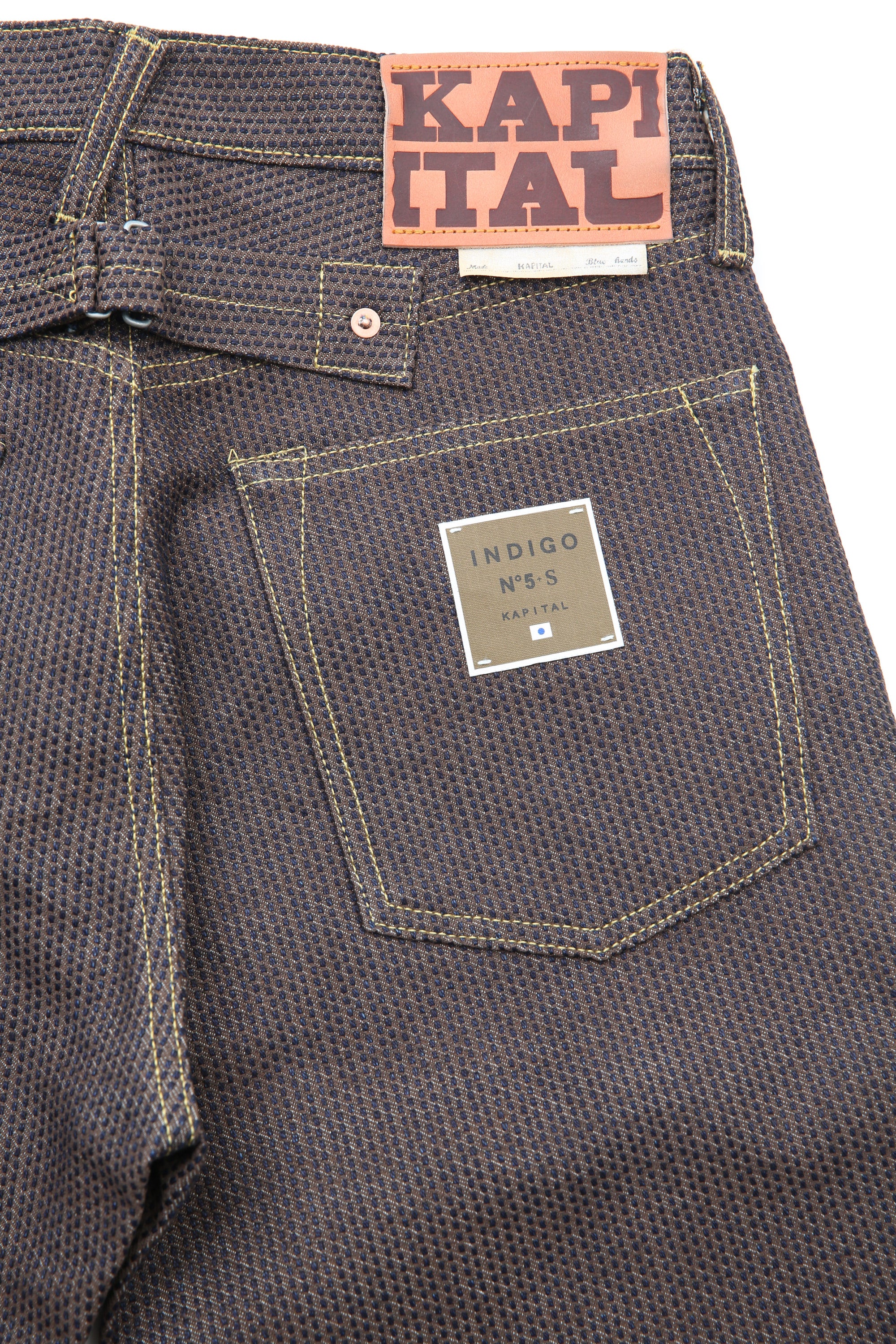 Kapital Century Denim 5P Monkey Cisco N5S (KAP-301)