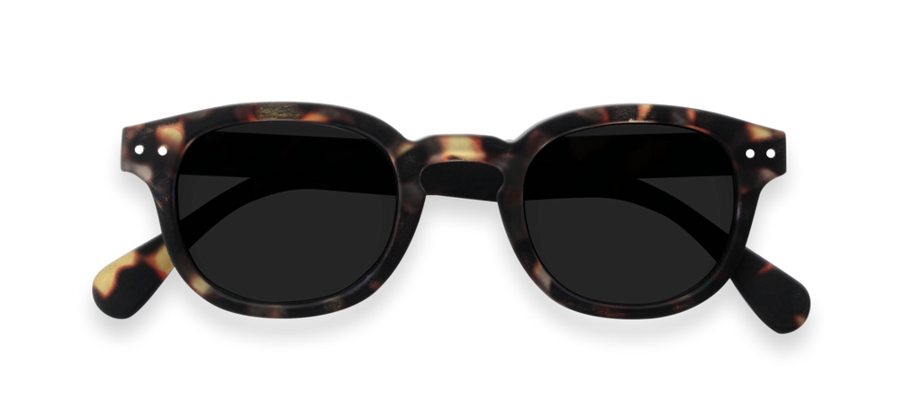 Izipizi Sunglasses #C Soft Grey Lenses - Tortoise