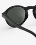 Izipizi Sunglasses #F Soft Grey Lenses - Black