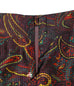 Needles C.C. Skirt - PE/CU Lame Jq. / Paisley Printed - Bordeaux