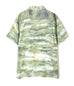 South2 West8 S/S 6 Pocket Shirt - Uneven dye Green