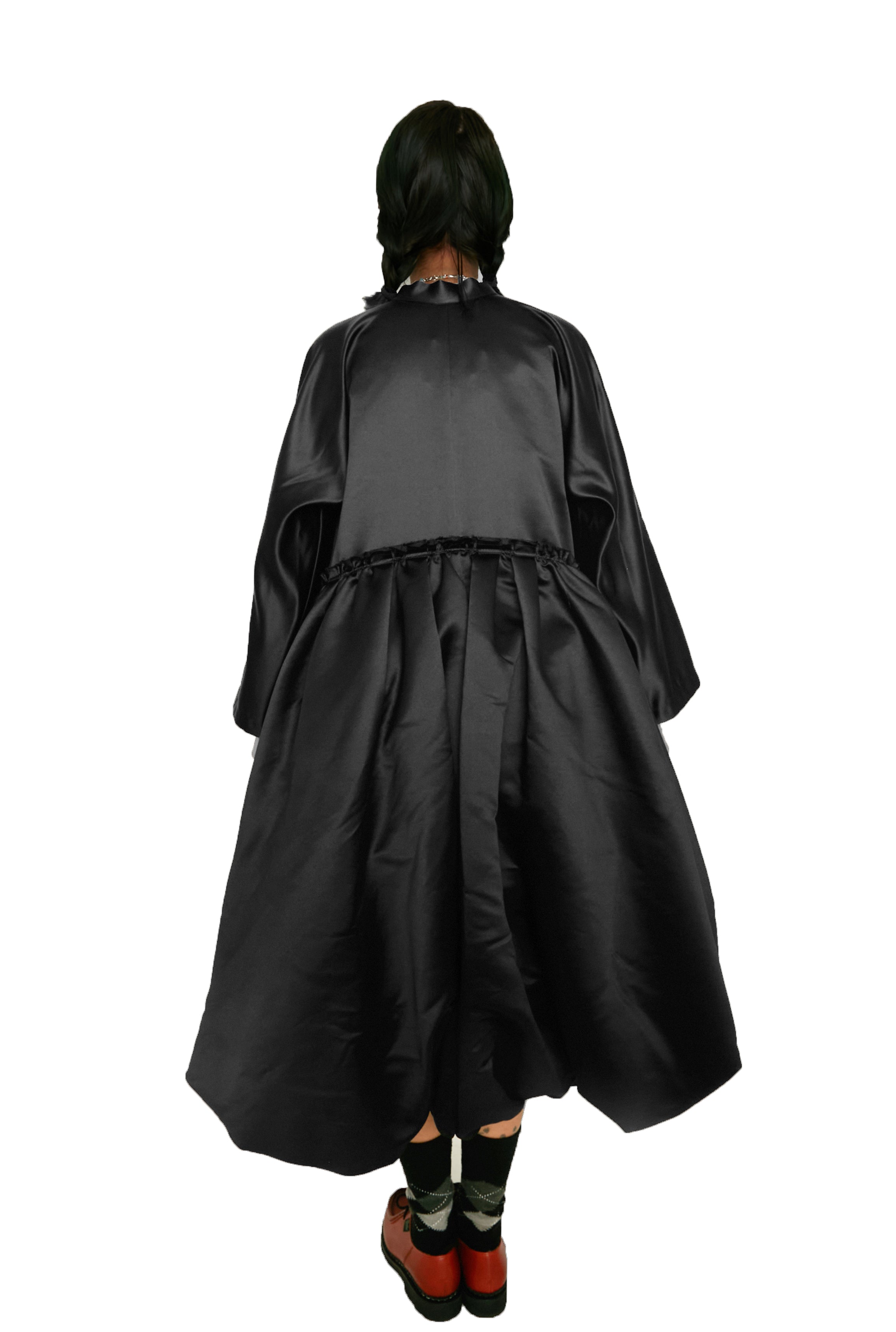 【セール】【美品】トーテム　ブラックパフドレス スカート