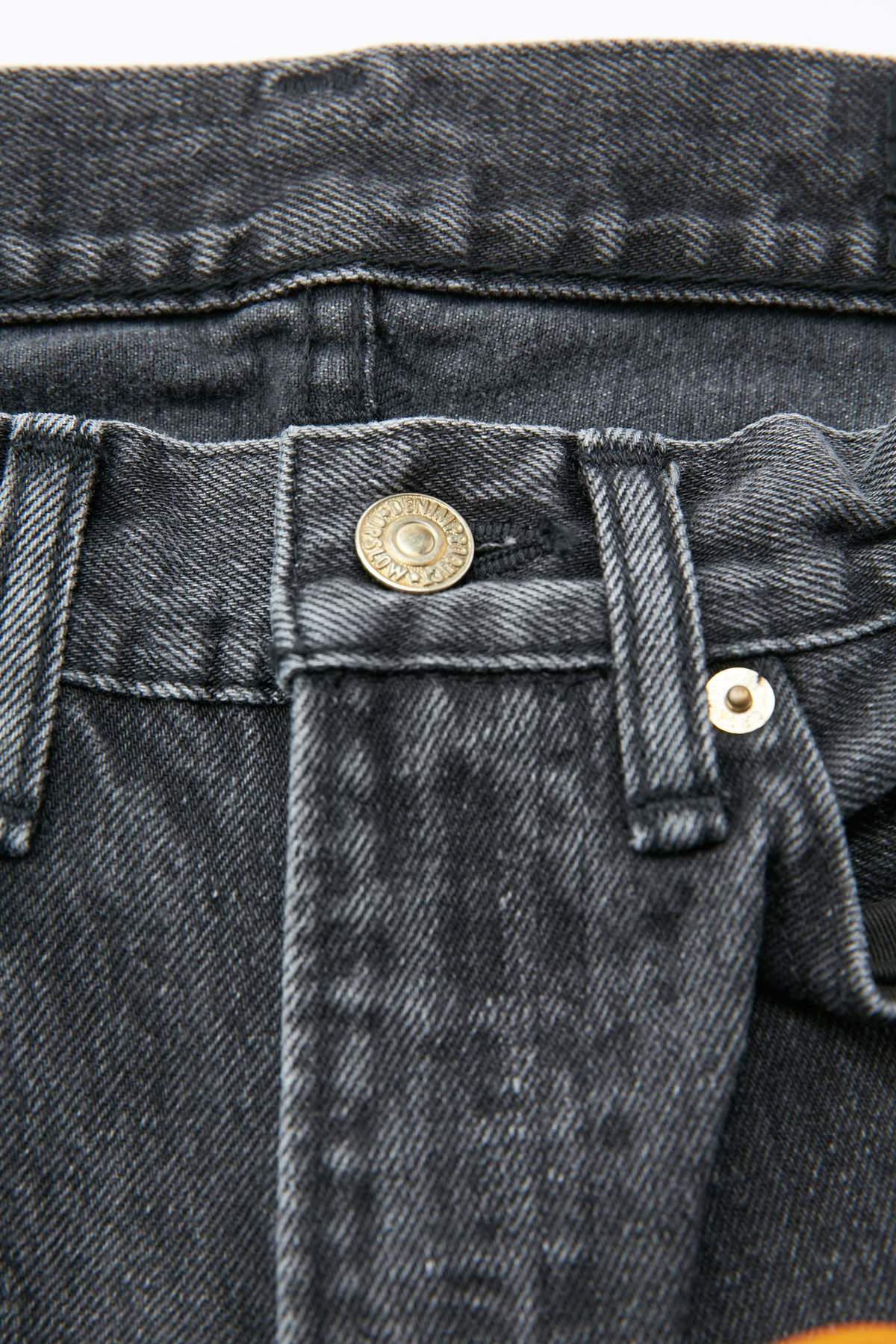 orSlow 107 Ivy Fit Slim Jean - Black Denim Stone – Totem Brand Co.