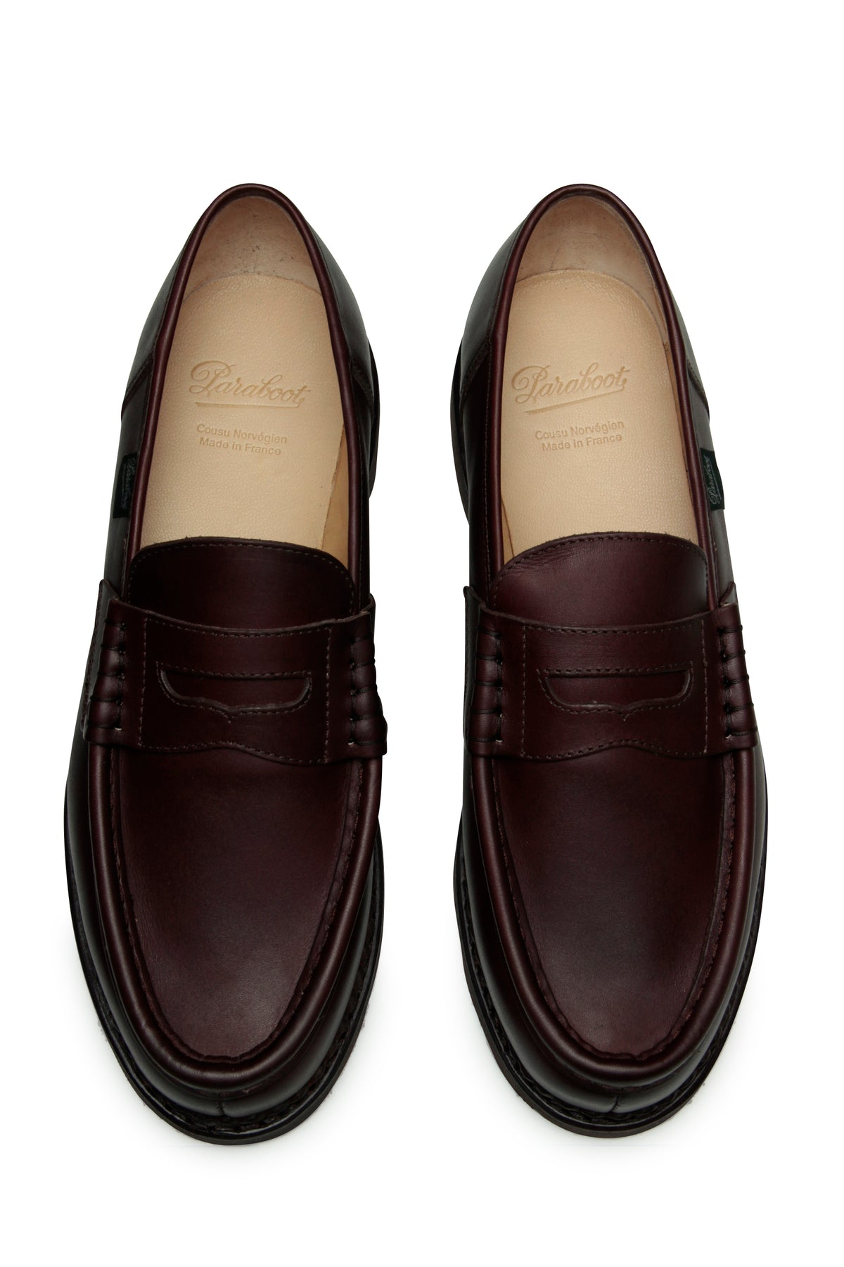 Paraboot Men's Reims/Marche Marron - Lis Cafe – Totem Brand Co.